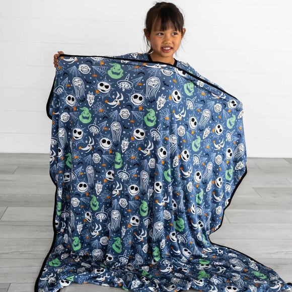 Little Sleepies x Disney The Nightmare Before Christmas Blanket - Picture 3 of 4